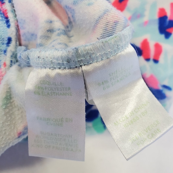 RARE Lilly Pulitzer Robyn Shorts Womens XSmall Cabana Cocktail Velour Lounge‎ XS - Picture 10 of 15